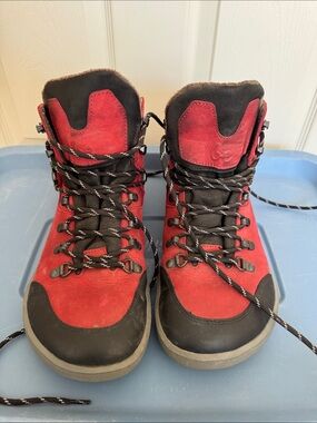 Be Lenka Red Winter Boots - Barefoot Wide